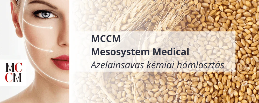 Beleznay Skincare Clinik Beleznay Évi kozmetikus - MCCM Mesosystem Medical azelainsavas kémiai savas hámlasztás