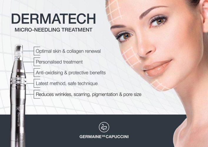 Germaine de Capuccini Dermatech pen tűs mezoterápia kezelés